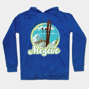 Megève france ski logo Hoodie